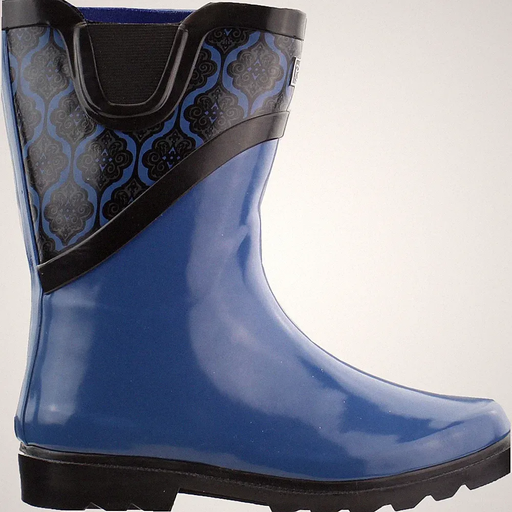 Puddletons Rain Youth Boys Blue Casual Boots PK203V-BLU